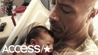 Dwayne Johnson Adorably Sings To His Daughter On Her First Half Birthday
