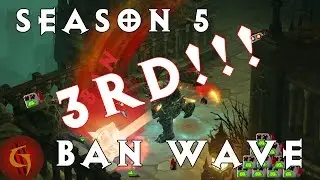 Статистика третьей волны банов 5-го сезона Diablo 3