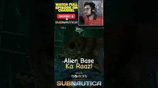 Subnautica Alien Base - What Went Wrong? 💀🌊 | Subnautica Hindi #Shorts