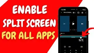 HOW TO ENABLE SPLIT SCREEN ON ANDROID DEVICES? 2021!