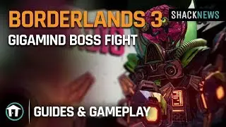 Borderlands 3 - Gigamind Boss Fight Gameplay
