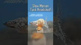 Tank Headshot! #slowmotion