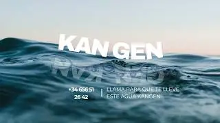 Anuncio agua Kangen 