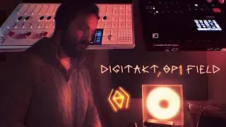 Digitakt 2, OP1 field // #digitakt #op1field #liveelectronicmusic #producer #dawless 
