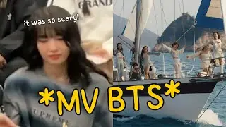 TWICE almost fell of a boat filming the 