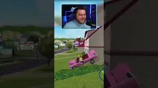 Simpsons Hit & Run + Crowd Control = CHAOS! #shorts #funny