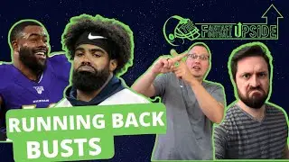 RUNNING BACK BUSTS 2020 | Fantasy Football Upside Podcast #21