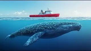 Rescue Team Saves Gray Whale: Removing Millions of Barnacles Stuck to Its Body!