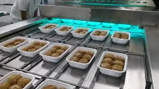 Linear Type Laddu Tray Sealing Machine AVTS-600 with MAP #vacuumsealer