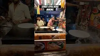 Indian Street Style Dosa Wala #shorts