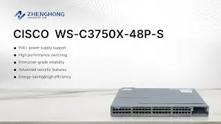 Cisco Catalyst 3750X-48P Switch,WS-C3750X-48P-S
