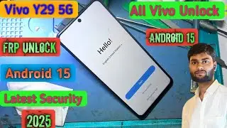 Vivo Y29 FRP Unlock Android 15 Latest Security 2025 || Vivo Y29 FRP Bypass ISP Pinout By F64 Box 