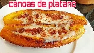 Canoas de platano super facil y deliciosas 😋sazonlatinoconlizz