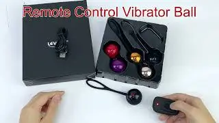Fun Mates 3 Different Weighted Kegel Balls Exercise Kit Remote Control Ben Wa Balls