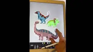 Drawing requests LIVE. Dinosaurs.