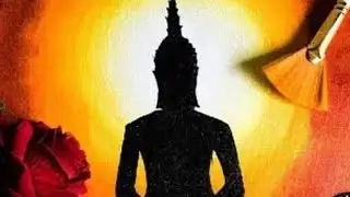 Art of Enlightenment | Buddha Silhouette Painting#Shorts#YouTubeShorts#BuddhaArt