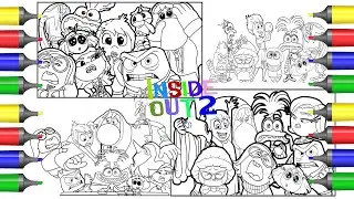 Inside Out 2 All Emotions Coloring Pages / EMOTIONS /🎼NCS
