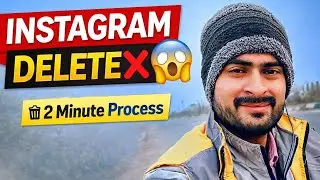 How to delete instagram account permanently 2026 | instagram tutorial 