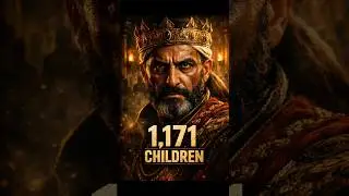 This King Had 1,171 Children (Not a Myth) #history #shorts