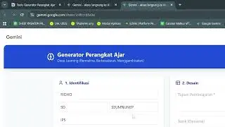 AUTO JADI.. Aplikasi Pembuat Modul Ajar Deep Learning SD SMP SMA SMK Sekali Klik jadi