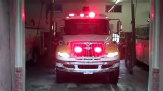 Whelen Freedom LED Lightbar Parking Brake applied (white lights off)