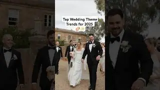 Top Wedding Theme Trends for 2025&nbsp;🎨✨ #weddingtheme #weddingtrends #weddingsdownunder #wedding2025