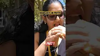 Cheap eats in Perth City Part 1- Joey Zaza's Mushroom Spinach Melt- $10 #shorts