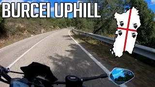 Sardinia's amazing roads Ep.1 - Burcei Uphill [MT-07 Onboard]