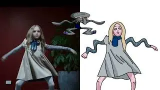 M3GAN Dance Scene | Drawing Meme