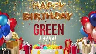 Green - Happy Birthday Green