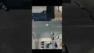Экзаменационный маршрут в  г. Уфа (Черниковка).  Перекресток ул. Свободы и ул. Интернациональная