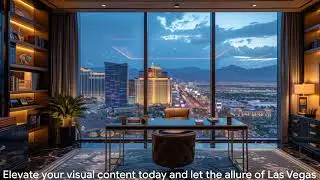 Free 4K Luxury Office Space with the View of Las Vegas Strip Images
