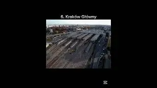 10 stacji kolejowych w Polsce o największym ruchu pasażer&oacute;w #pkp #top10 #kolej