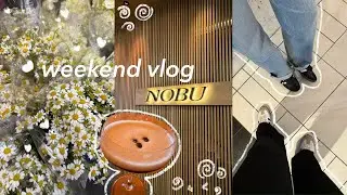weekend vlog 🍣🍥 grwm, family outing, japanese sushi, shopping, enhypen pop-up, organizing pocas