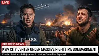 LIVE! Russian Oreshnik Missile Strikes Kyiv Again | SU-34 Drops FAB-3000 Bomb