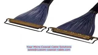 Innovative impedance controlled flex pcb to micro coaxial cable assembly Export Built for Smart Came