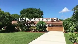 147 PEBBLE BEACH CIR NAPLES, FL 34113