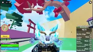 JUGE CON LA FRUTA YETI POR PRIMERA VEZ EN BLOX FUITS(ES MUY BUENA)