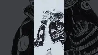 Drawing Usopp I Usopp Art Transition I Art Transition #onepiece #usopp #drawing #fanart #anime #art
