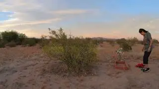 Lights of Mylo's Grave, Ajo Pet Cemetery, Ajo, Arizona, 9 June 2019, GX027531
