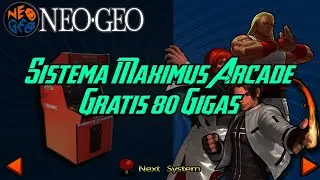 Sistema Multijuegos Full Maximus Arcade para Computadoras antiguas 80GB