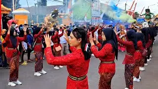 Joget Karnaval DJ Kecak Bali oleh SMA Negeri 1 Tanggul Jember Tahun 2024