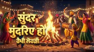 Sundar Mundriye Ho 🔥 | Happy Lohri | Punjabi Folk Dance & Dhol Beats