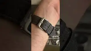 A watch strap made from royal Merino wool is truly stunning. #watchbands #strapsuits