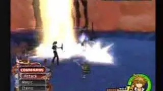 Kingdom Hearts II - Sora & Leon & Cloud Vs. Sephiroth