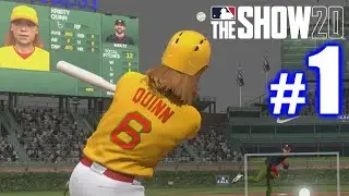 I HOMERED IN MY FIRST AT-BAT! | MLB The Show 20 | Diamond Dynasty #1
