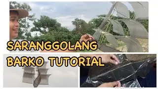 HOW TO MAKE SHIP KITE - PART 2 ( PAG LAGAY NG CELLOPHANE)
