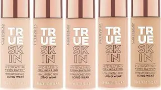 ОБЗОР ТОНАЛЬНОГО КОСМЕТИКА CATRICE TRUE SKIN