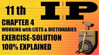 Class 11 IP Chapter 4 Complete Exercise 