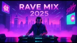 TECHNO RAVE MIX  - Bigroom Techno & Electro Festival Music 2025